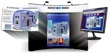 A central graphic forms the basis of the poster, the brochure and the web page. Communication Matters arranged for the photography, and then used state-of-the-art digital software to 'feather' in the interior components.