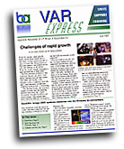 Newsletter to software Value Added Resellers (VARs)